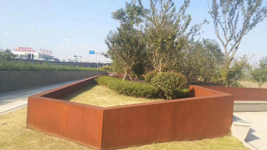 休宁耐候钢挡土墙